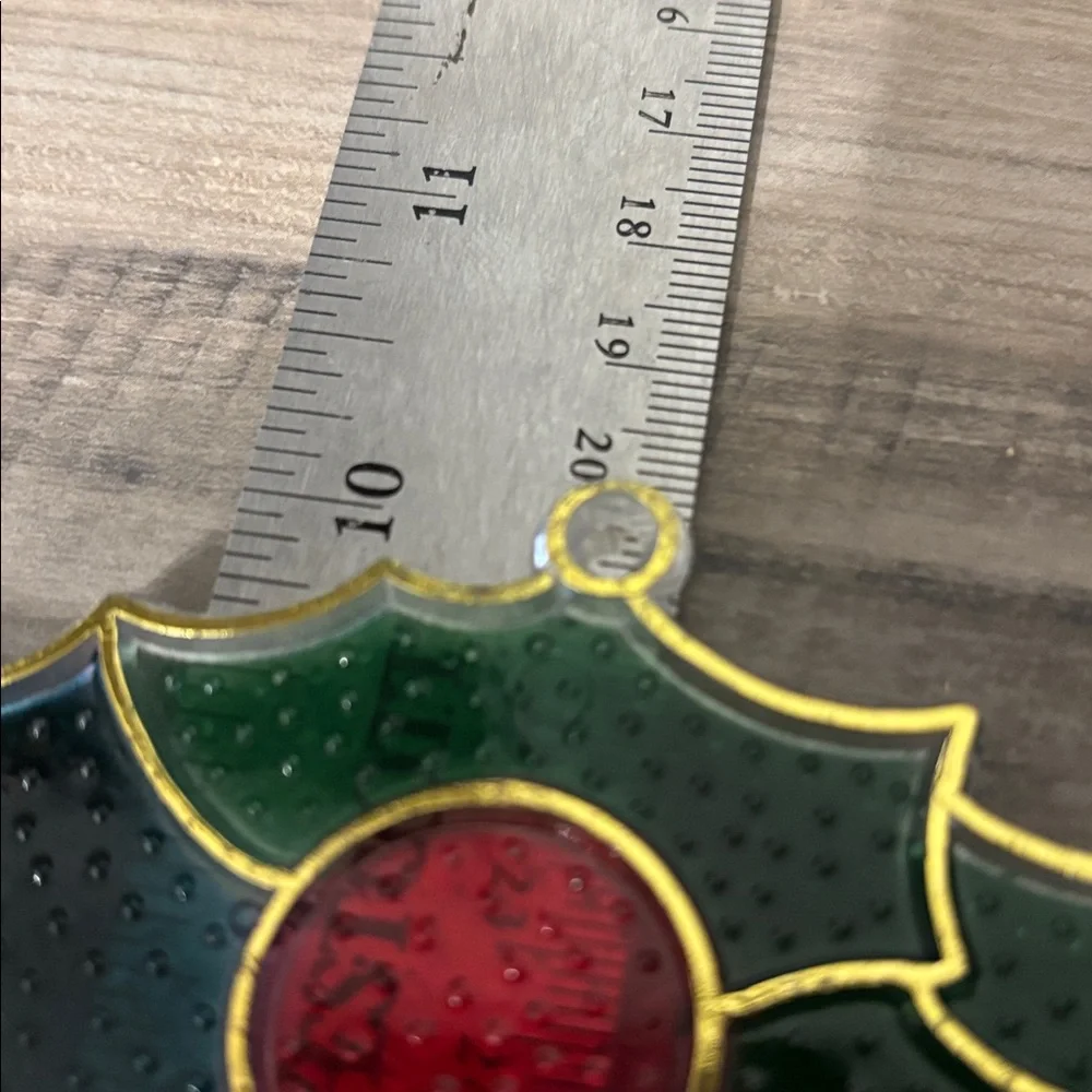 Vtg 70s Christmas Wreath 10